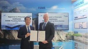ABS certifica el centro de datos flotante de Samsung Heavy Industries