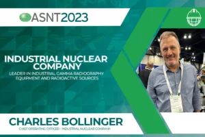 Charles Bollinger, Chief Operating Officer - 3E, Industrial Nuclear Company