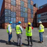 Personal de Maersk en el nuevo depósito en Manzanillo