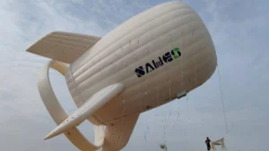 China eleva la generación de energía eólica con un dirigible a gran altitud