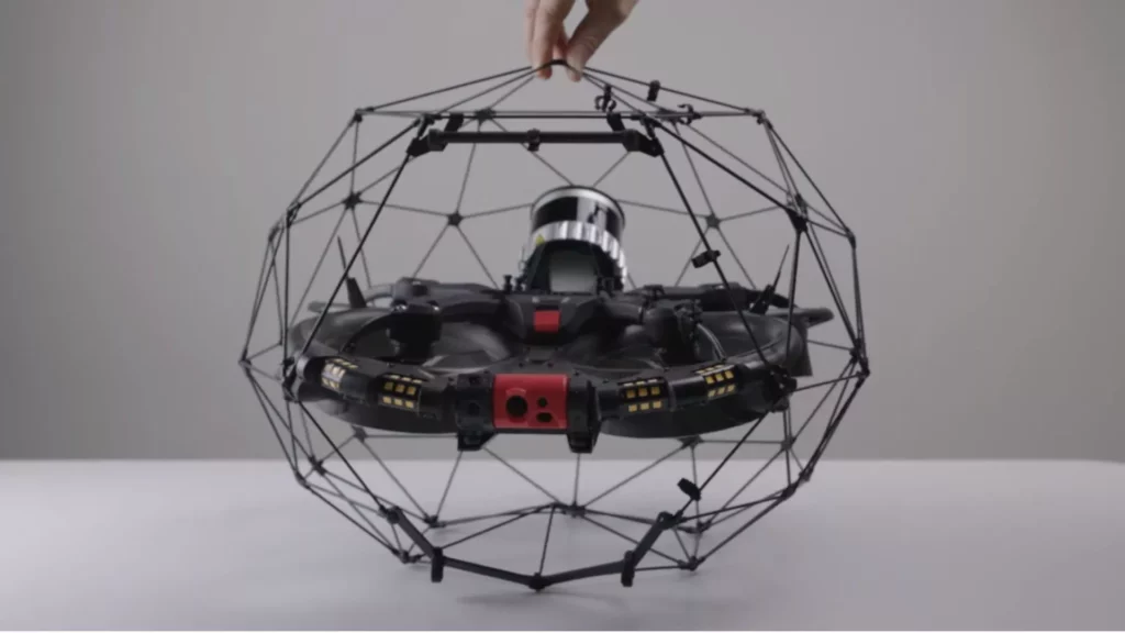 dron de espacio confinado de Flyability