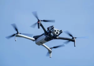 They present new drones that inspect and replace power lines