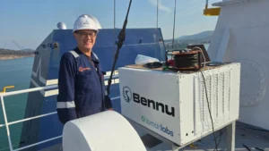 Bennu Climate y Lomar prueban tecnología para eliminar metano en alta mar