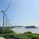 Aerogeneradores del POSCO Group en Sinan