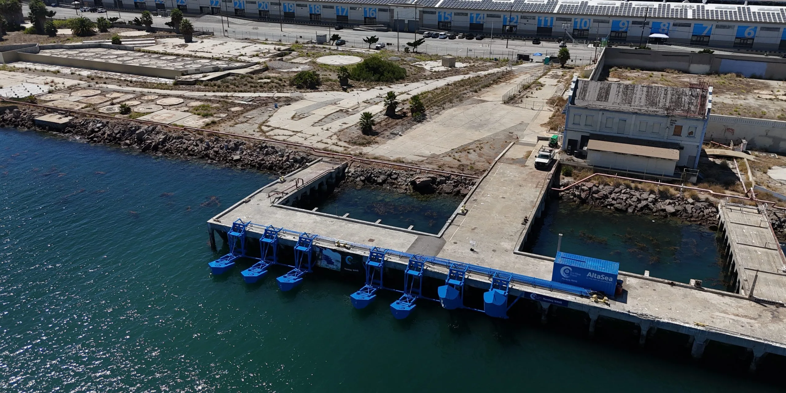 Sistema de energía undimotriz de Eco Wave Power