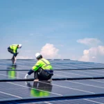 Instalación de paneles solares en Europa