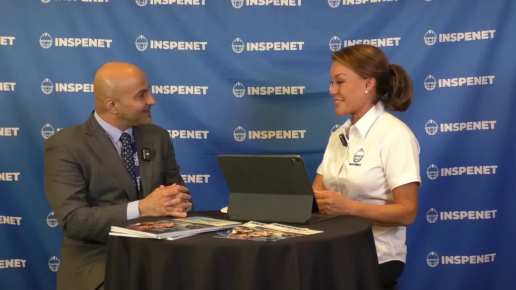 Entrevista sobre ingeniería de control de pozos con Arash Haghshenas durante OSRL 2025, organizada por Inspenet.