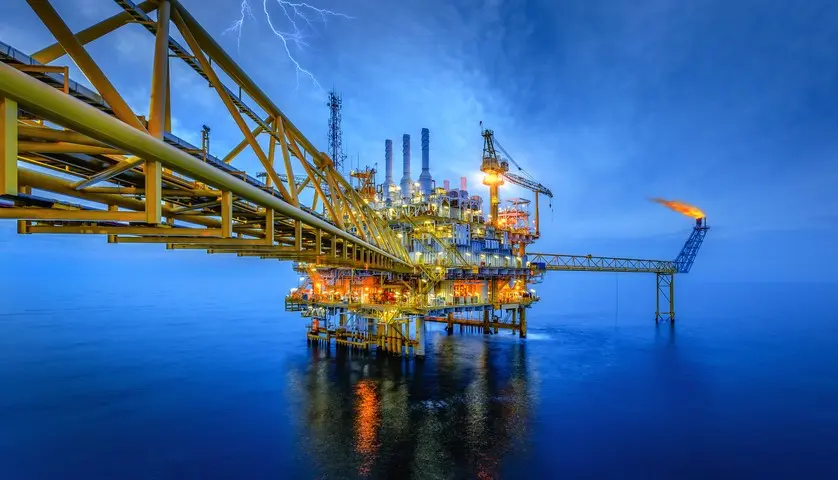 explotación de petróleo