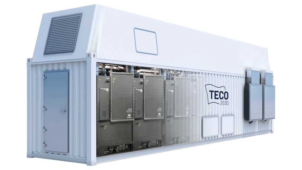 el fabricante pilas de combustible de hidrógeno TECO 2030