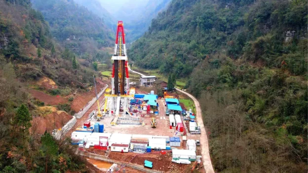 yacimiento de gas de esquisto