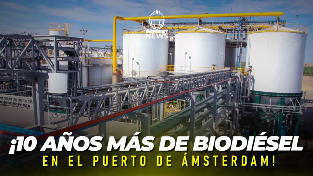 Greenergy en Ámsterdam: Contrato ampliado y más producción de biodiésel