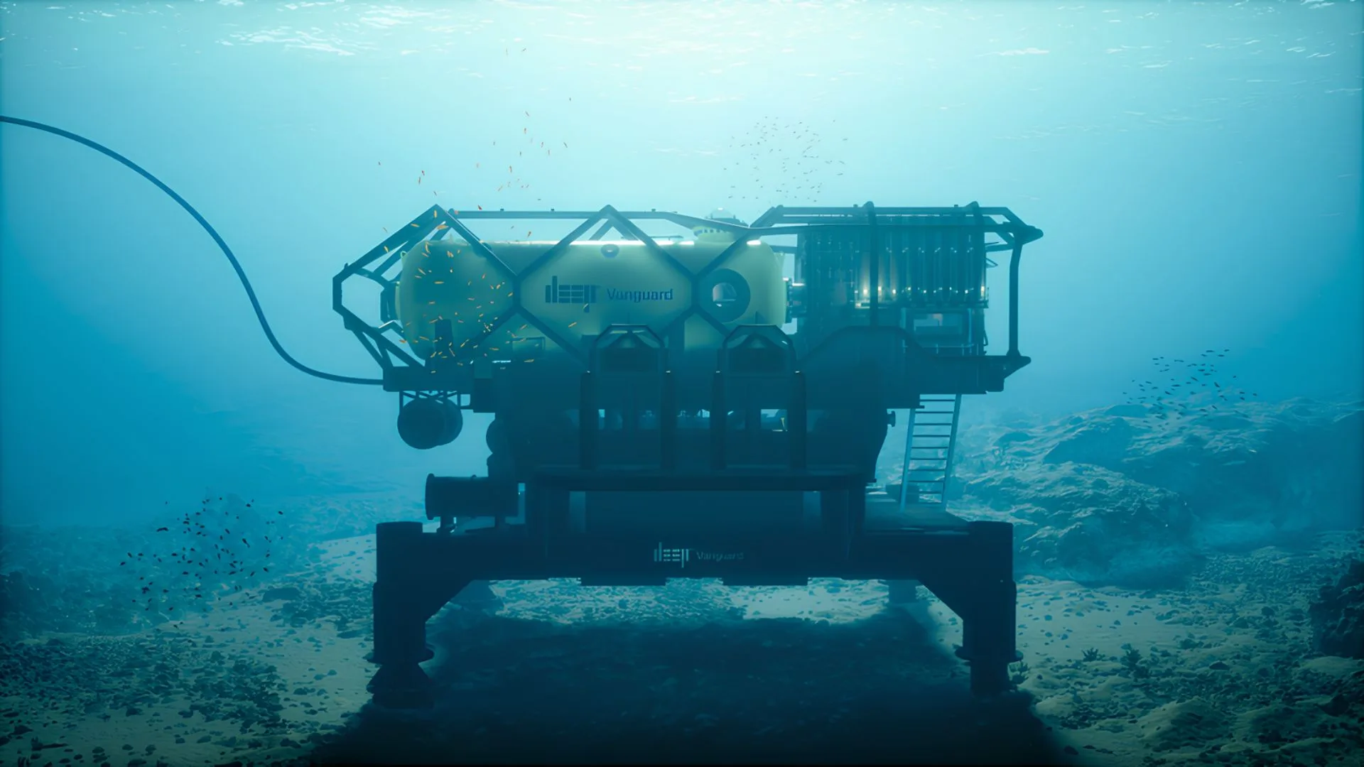 Hábitat submarino Vanguard de DEEP