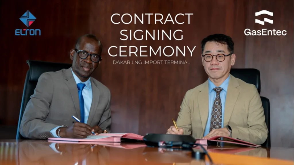 GasEntec firma para nueva terminal de importación de GNL en Senegal