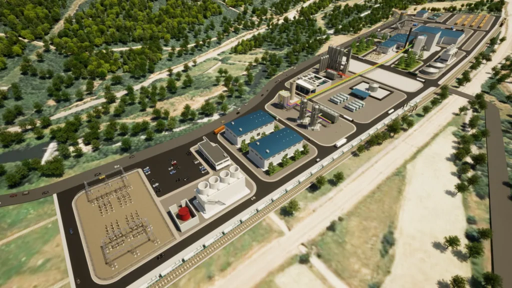 Proyecto de la planta de metanol verde