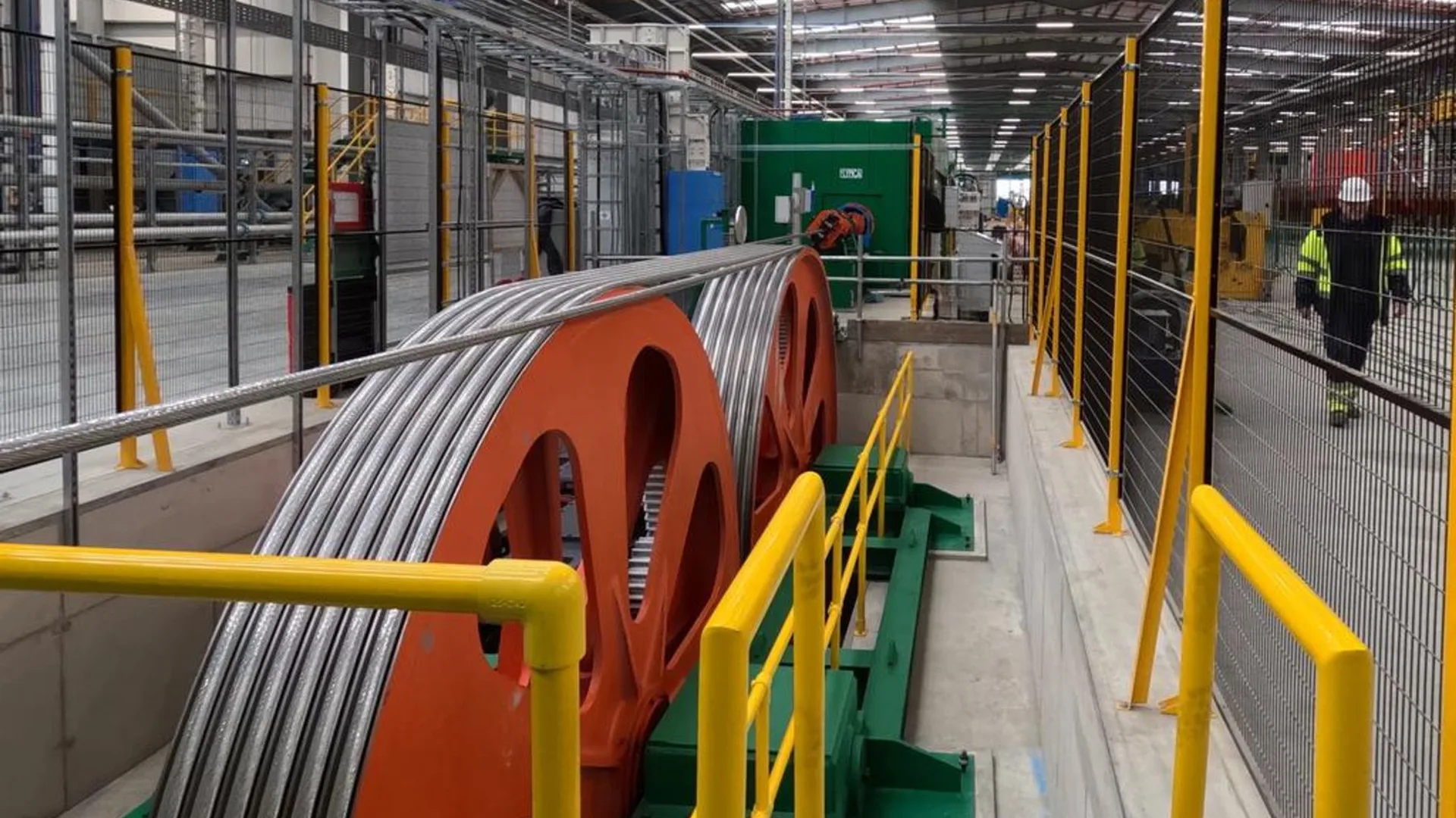Instalaciones de JDR Blyth en Reino Unido, donde se fabrican sistemas avanzados de cables submarinos para proyectos de energía eólica marina e infraestructura energética offshore.