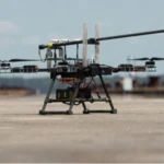 inspección con drones UT en el aire