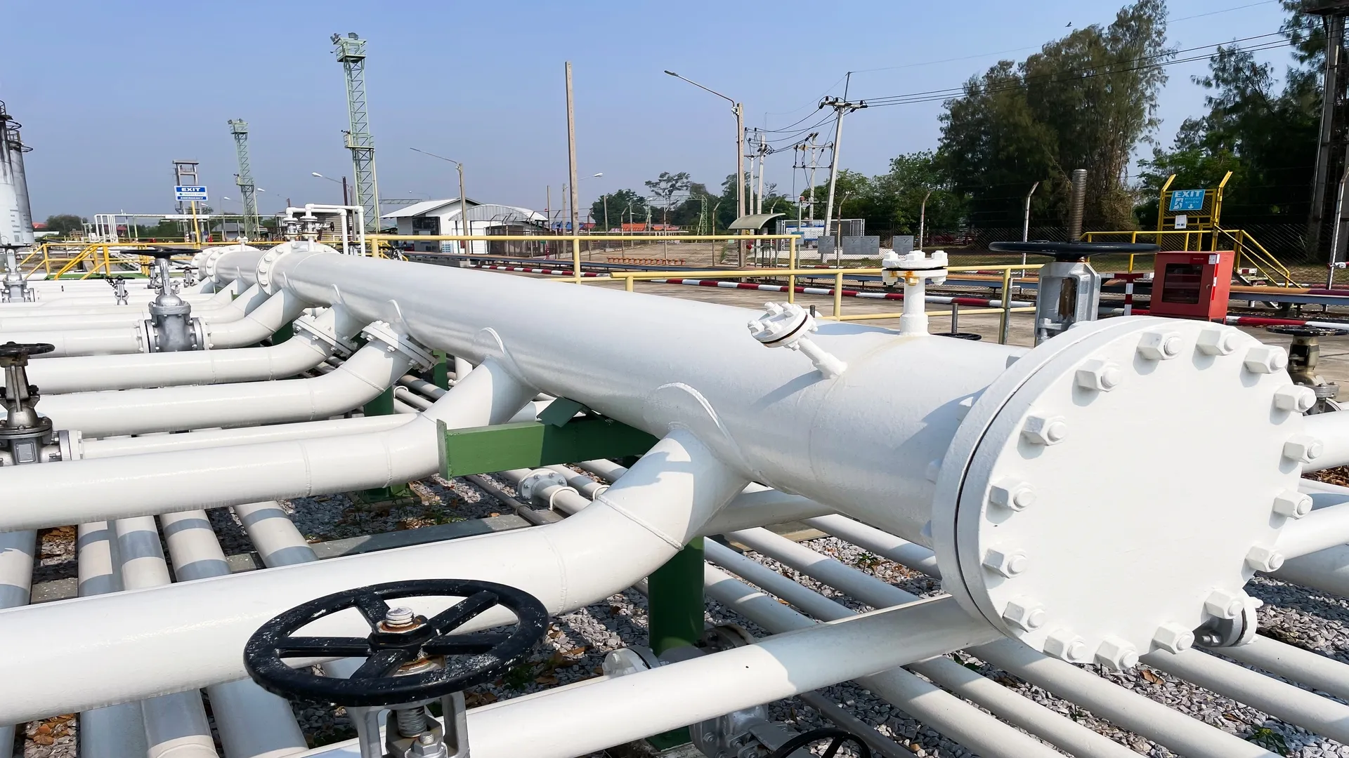 Oleoductos representando las ganacias de KInder Morgan