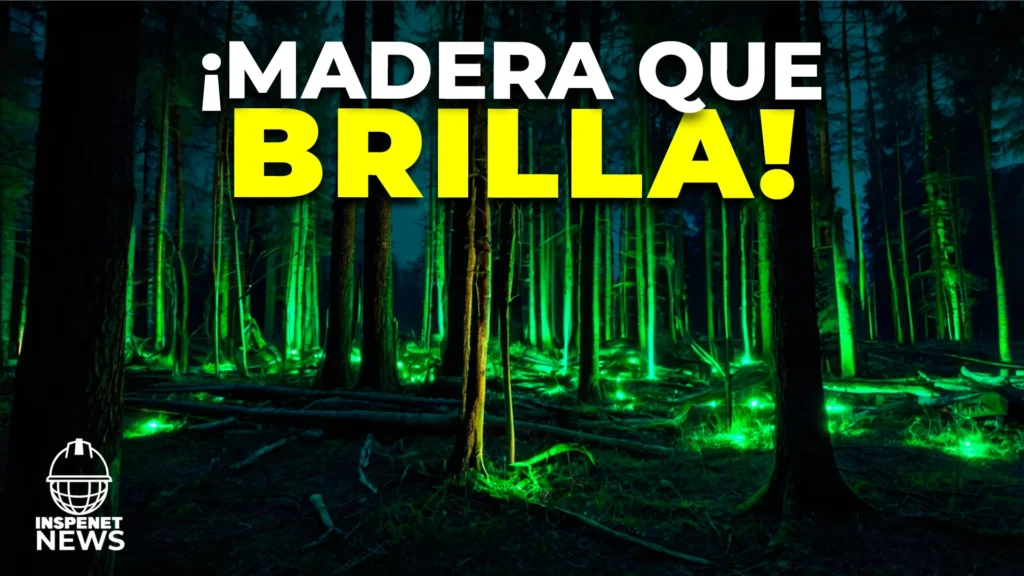 Empa presenta: ¡La madera luminosa que brilla en la oscuridad, una revolución sostenible!