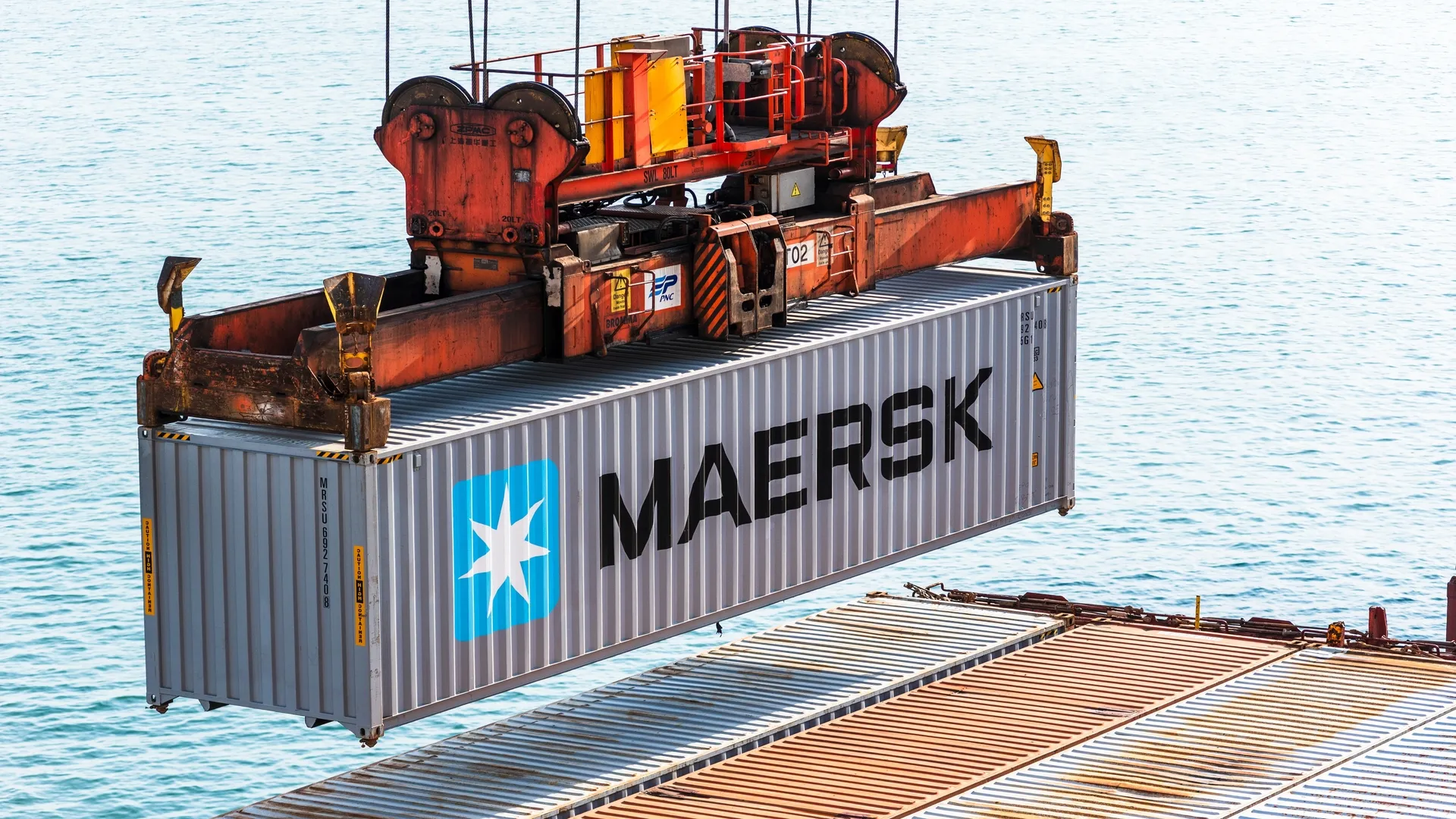 Contenedor de Maersk Express