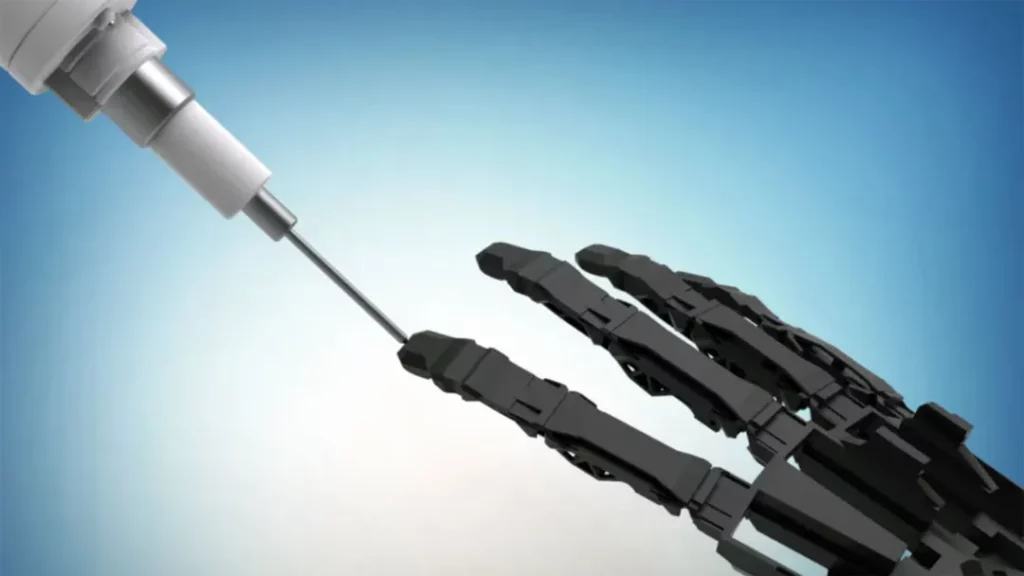 mano robótica con impresión 3d