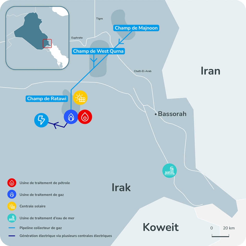 Mapa del Proyecto Integrado de Crecimiento del Gas (GGIP)