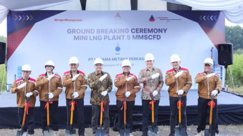 HUMI begins construction of an LNG mini-plant