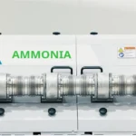 Motor de amoníaco Wärtsilä para propulsión marítima de bajas emisiones.