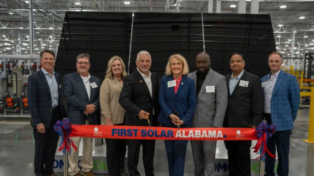 Planta de paneles solares