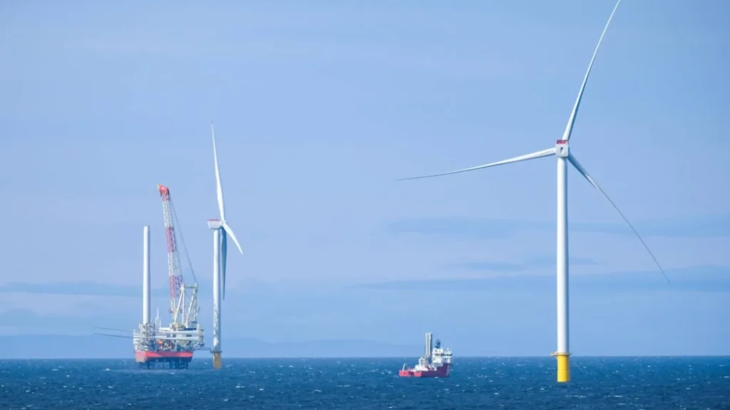 Ocean Winds asegura financiación para su primer parque eólico marino en Polonia