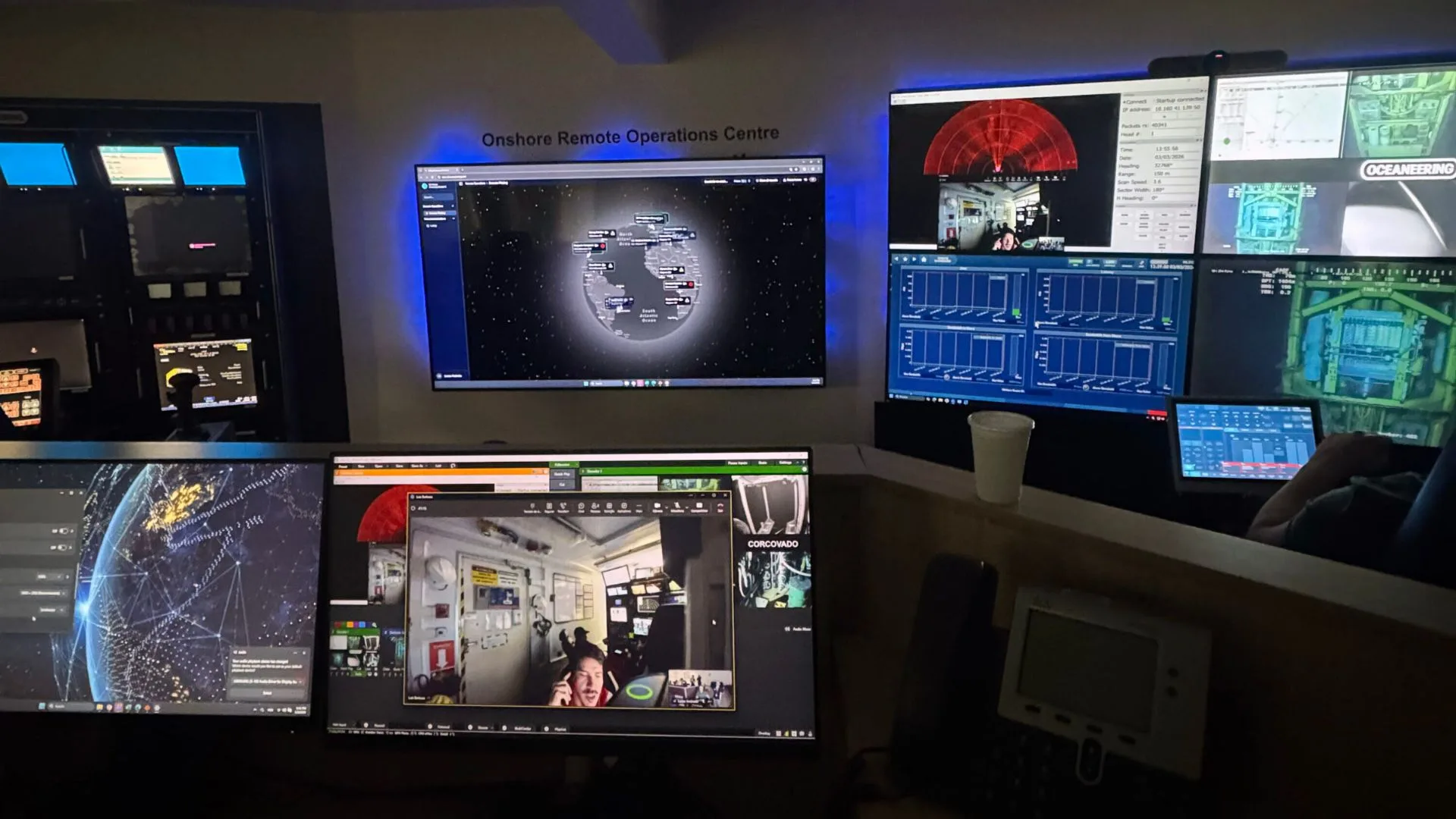 Oceaneering Executes Shore-Based Remote ROV Operation