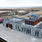 Base operativa del parque eólico Thor