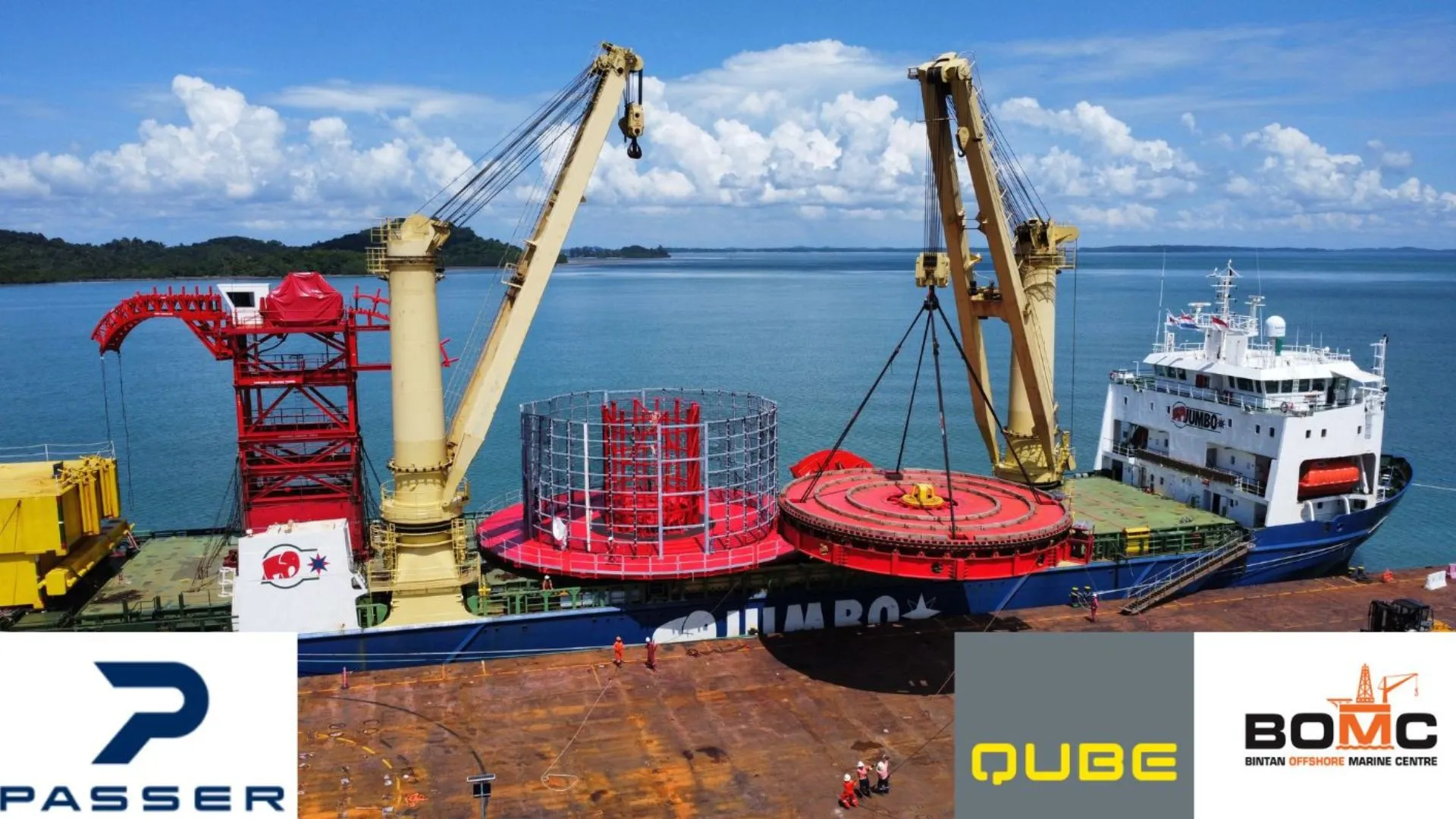 Centro logístico de cables de PASSER y Qube en BOMC