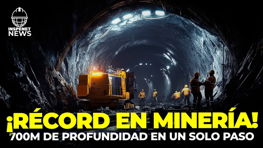 Perforación récord: 700 metros de precisión en minería escandinava
