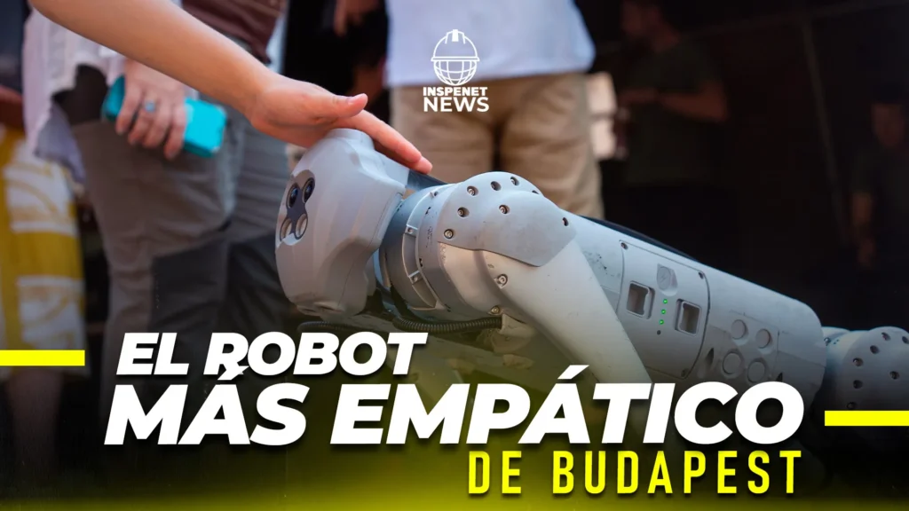 Újpest presenta su primer perro robot educativo y rescatista