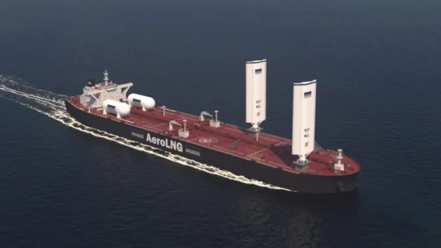 petroleros LR2 y el sistema de propulsión eólica