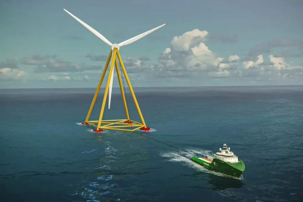 Prototipo de pirámide eólica flotante fue probado en entorno real