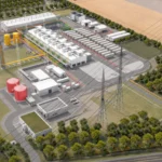 planta de hidrógeno verde en construcción próxima