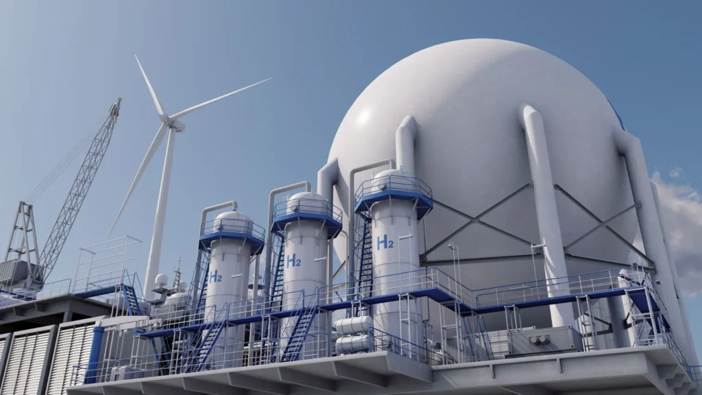 La mayor planta de hidrógeno verde de España está a un 90 % de ejecución