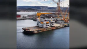 Plataforma Fenris avanza hacia el Mar del Norte y refuerza el proyecto Valhall