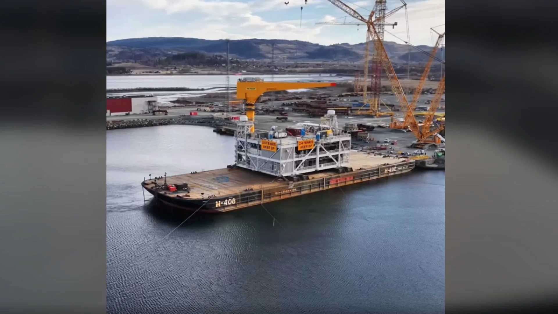 Plataforma Fenris de Aker BP