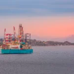 Plataforma semisumergible de Transocean utilizada en proyectos de perforación offshore en Noruega y Australia.
