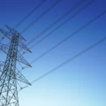 Torres eléctricas de alta tensión en Portugal