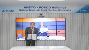 POSCO firma con ANSTO para la cooperación tecnología de minerales críticos