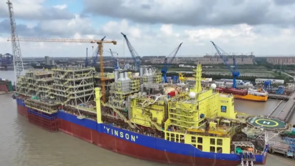 buque FPSO con captura de carbono de China