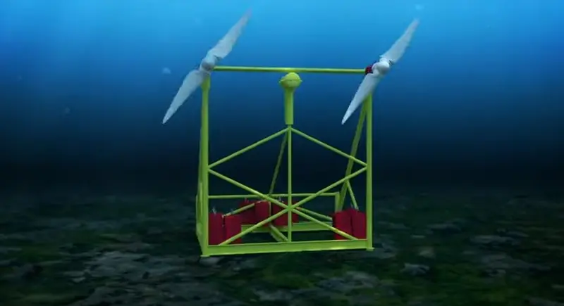 primera planta de energía mareomotriz