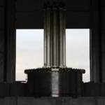 Vista frontal del Reactor de Prueba Crítica