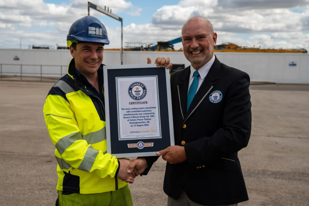 Delivery of the Guinness Certificate