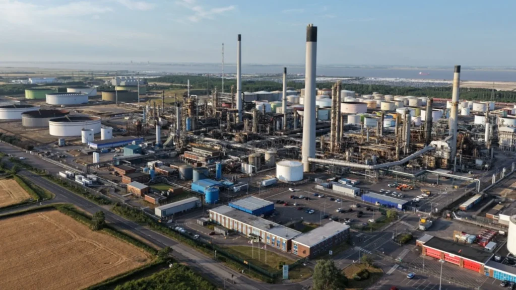 La refinería Lindsey en Reino Unido