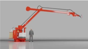 FBR presentó su nuevo robot de soldadura Mantis™ de 8 metros de alcance