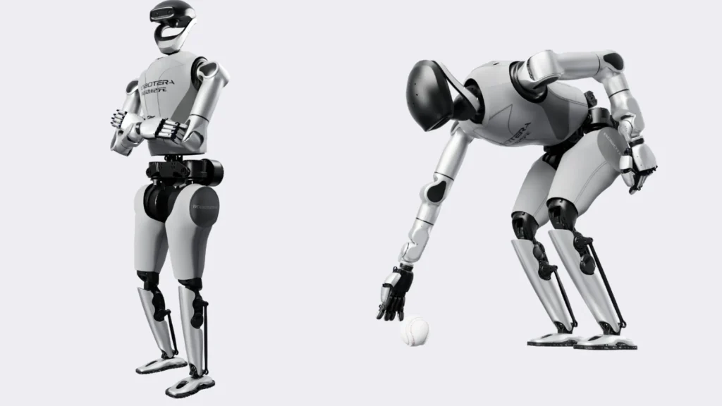 Los movimiento del robot humanoide L7